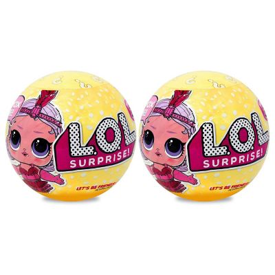 L.O.L. Surprise! Series 3 Wave 3 2-Pack Big Sister Red Dress LOL Doll Exclusive Limited MGA Image 1
