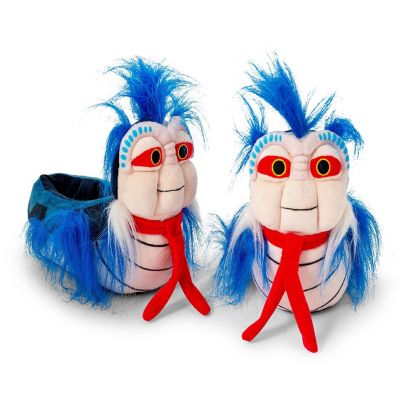 Labyrinth Ello Worm Plush Slippers for Adults  One Size Fits Most Image 1