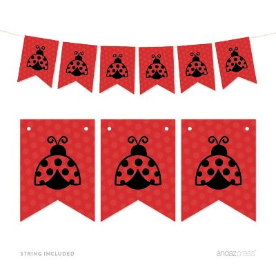 Ladybug Banner - 4 x 5.5 Inch Image 1