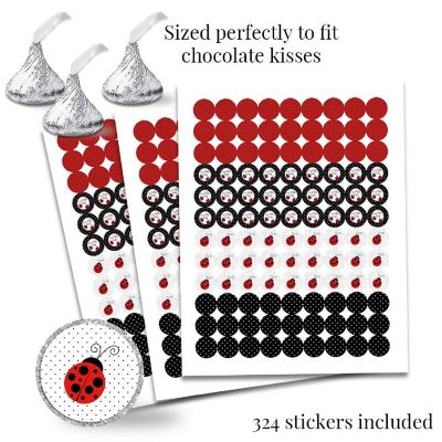 Ladybug Red Polka Dot Sticker Bundle 429pc. by AmandaCreation Image 3