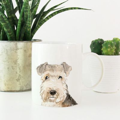 Lakeland Terrier Up Close Ceramic Mug Image 1