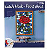 LALatch Hook Kit 24x36 Rose Image 1