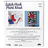 LALatch Hook Kit 24x36 Rose Image 2