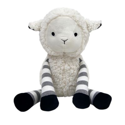 Lambs & Ivy Little Sheep White/Gray Plush Lamb Stuffed Animal Toy - Ivy Image 1