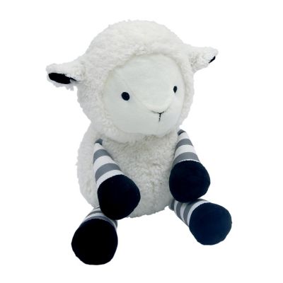 Lambs & Ivy Little Sheep White/Gray Plush Lamb Stuffed Animal Toy - Ivy Image 1