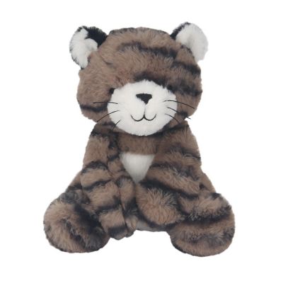 Lambs & Ivy Urban Jungle Brown Tiger Stuffed Animal Toy - Tony Image 1