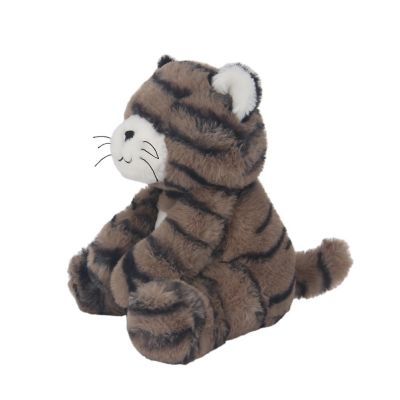 Lambs & Ivy Urban Jungle Brown Tiger Stuffed Animal Toy - Tony Image 2