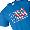 Land of the Free Adult's T-Shirt - Extra Large Image 1