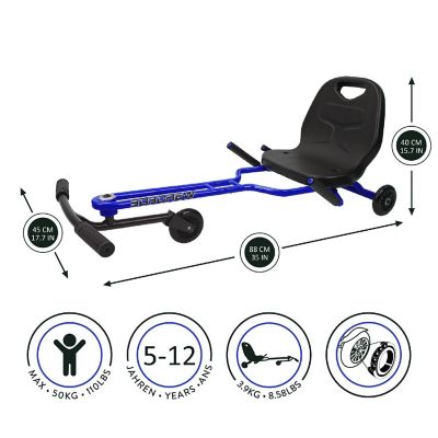 Landshark Ride-On: Blue Image 1