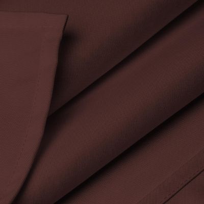 Lann's Linens 10 Pack 70" x 120" Rectangular Wedding Banquet Polyester Tablecloths Chocolate Image 3