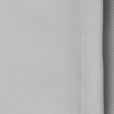 Lann's Linens 5 Pack 60"x126" Rectangular Wedding Banquet Polyester Fabric Tablecloth Silver Image 1