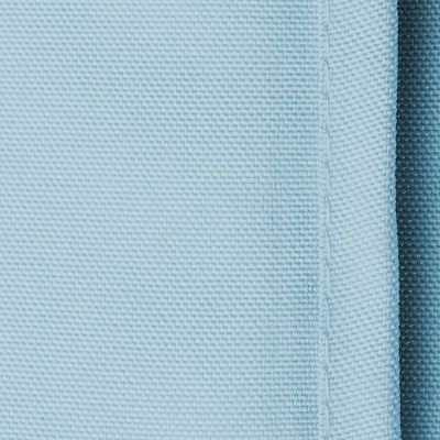 Lann's Linens 5 Pack 90" x 132" Rectangular Wedding Banquet Polyester Tablecloth Baby Blue Image 1