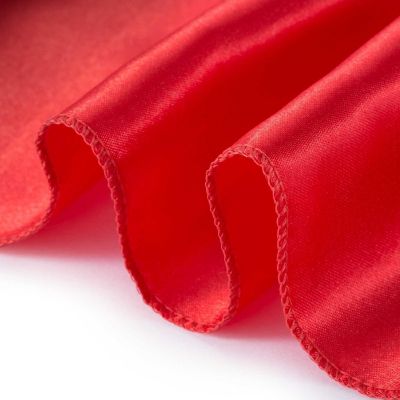Lann's Linens 5 Satin 12" x 108" Long Wedding Dining Room Table Runners - Red Image 1