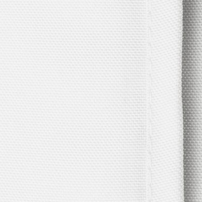 Lann's Linens 6' Fitted Tablecloth Cover for 72" x 30" Trade Show/Banquet Table - White Image 1