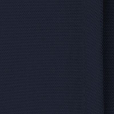 Lann's Linens 60" x 102" Rectangular Wedding Banquet Polyester Fabric Tablecloth - Navy Blue Image 1