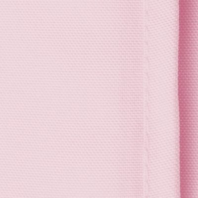 Lann's Linens 60" x 126" Rectangular Wedding Banquet Polyester Fabric Tablecloth - Pink Image 1