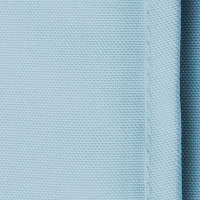 Lann's Linens 70" Square Wedding Banquet Polyester Fabric Tablecloth - Baby Blue Image 1