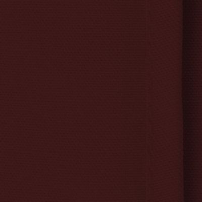 Lann's Linens 70" Square Wedding Banquet Polyester Fabric Tablecloth - Burgundy Image 1