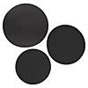 Large Black Dot Cutouts - 12 Pc. Image 1