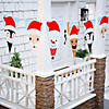 Large Christmas Character Pennant Banner Image 1