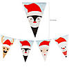 Large Christmas Character Pennant Banner Image 1