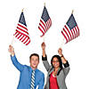 Large Cloth American Flags - 12" x 18" - 12 Pc. Image Thumbnail 1