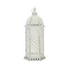 Large Cutwork Hexagon Lantern 20" Image 1