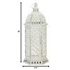 Large Cutwork Hexagon Lantern 20" Image 2