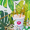 Large Galvanized White Pail Image 2