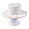 Large Gold Dot Serving Paper Liners Image 1