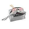 Large Grey Knitting Bag Image 1