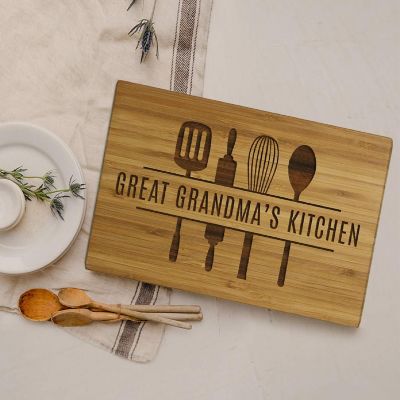 Large Grt Grandma Kitchen Utensils Board Image 1