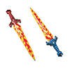 Large Inflatable Flame Swords - 12 Pc. - Less Than Perfect Image 1
