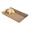 Large Kraft Paper Food Trays - 3 Pc. Image 1
