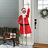 Large Posable Skeleton Santa Outfit Image 1