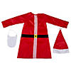 Large Posable Skeleton Santa Outfit Image 1