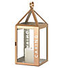 Large Rose Metal Caring Lantern 17.5" Image 2