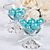 Large Shimmer Light Blue Gumballs - 97 Pc. Image 1