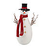 Large Snowman Tabletop Christmas Decoration Image 1