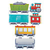 Large Train Cutouts - 6 Pc. Image 1