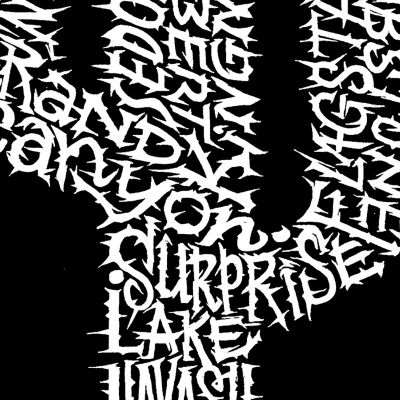 Large Word Art Tote Bag - Arizona Cities - 20&quot;W x 15&quot;H x 5&quot;D Image 2