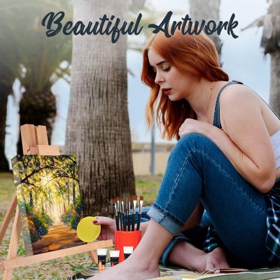 Lartique Acrylic Paint Set with All Painting Supplies Image 3