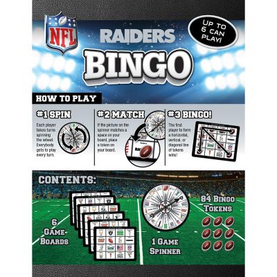 Las Vegas Raiders Bingo Game Image 3