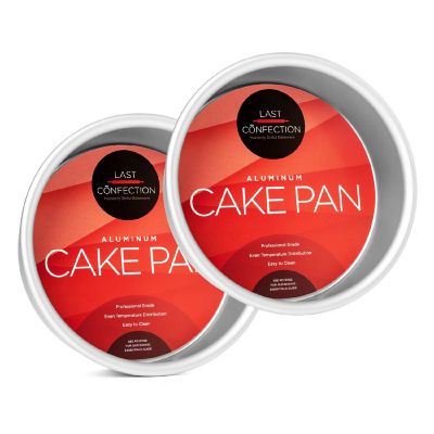 Last Confection 2-Piece Round Cake Pan Set - 6" x 2" Deep Image 1
