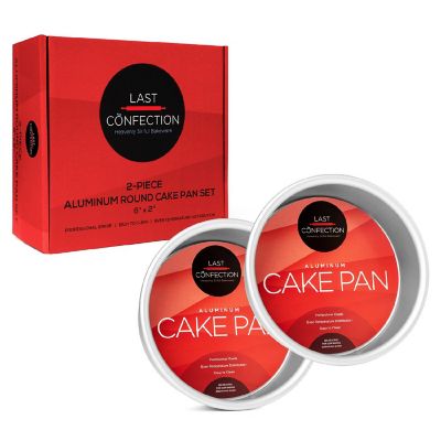Last Confection 2-Piece Round Cake Pan Set - 6" x 2" Deep Image 2