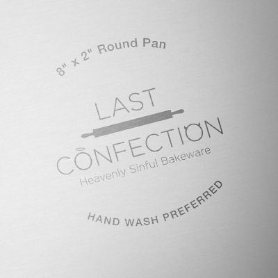 Last Confection 2-Piece Round Cake Pan Set - 8" x 2" Deep Image 3