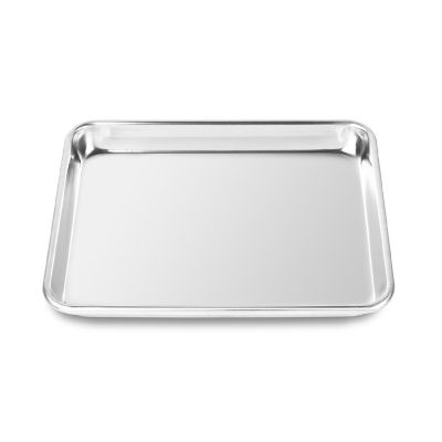 Last Confection 6 Cookie Baking Sheets 9" x 13" Rimmed Aluminum Jelly Roll Trays Quarter Sheet Image 2