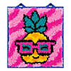 LatchKits Latch Hook Craft Kit: Pineapple Image 2