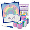 LatchKits Latch Hook Craft Kit: Rainbow Image 1