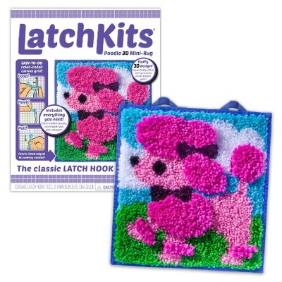 Latchkits Poodle 3D Mini-Rug Image 3